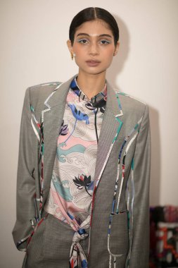 Kar Xue Gao sunu sırasında New York moda hafta Ss18