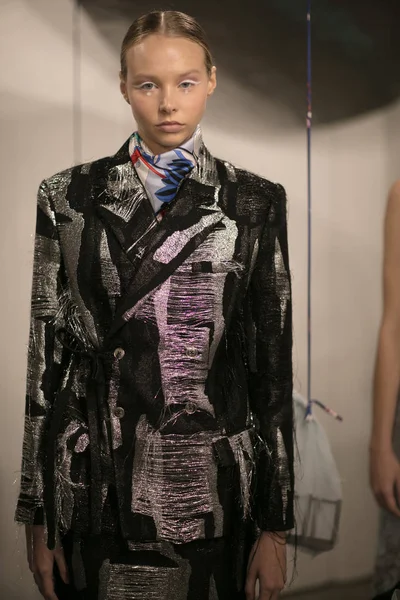 Kar Xue Gao sunu sırasında New York moda hafta Ss18