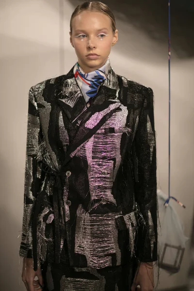 Kar Xue Gao sunu sırasında New York moda hafta Ss18