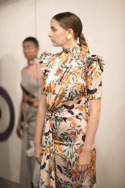 Kar Xue Gao sunu sırasında New York moda hafta Ss18