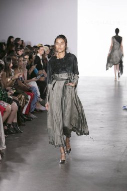 Mehmet'ın moda gösterisi sırasında New York moda hafta ilk tarihi Ss18