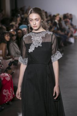 Mehmet'ın moda gösterisi sırasında New York moda hafta ilk tarihi Ss18