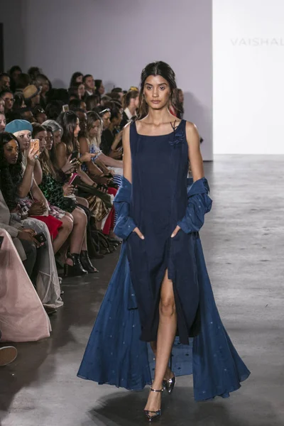 Vaishari'nın defile Nyfw ilk sahne Ss18