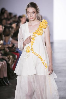 Mehmet'ın moda gösterisi Nyfw ilk sahne Ss 2018