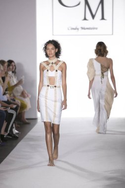 Cindy Monteiro moda gösterisi ilkbahar yaz 2018