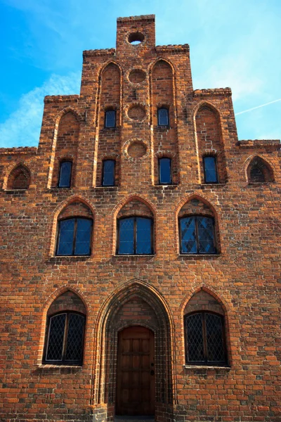 Alte Kirche in naestved — Stockfoto