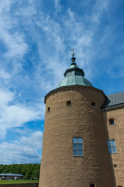 På Kalmar Slott — Stockfoto