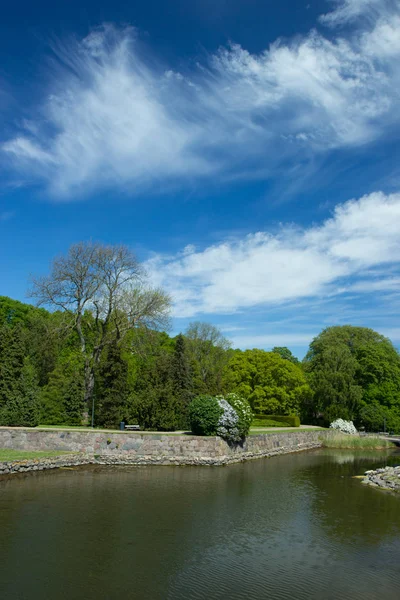 Historisk byggnad nära Kalmar slott — Stockfoto