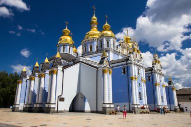 Saint Michael'ın altın kubbeli katedralde Kiev