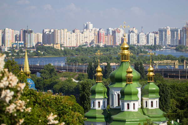 Vidubichi monastery, Kiev the capital of Ukraine.