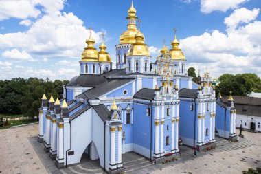 Saint Michaels altın kubbeli katedralde Kiev