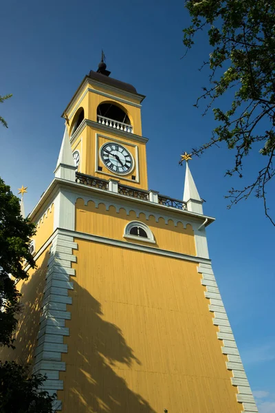 Trä Admiral's tower i Karlskrona — Stockfoto