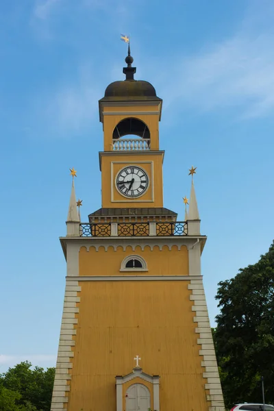 カールスクルーナの木製の提督のタワー — ストック写真