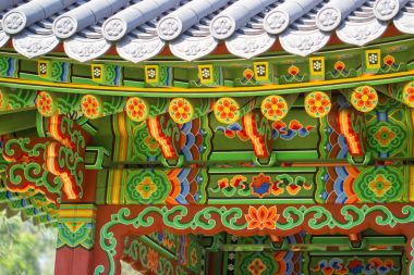 İnşaat Kiev Botanik Bahçesi içinde Asya desenleri