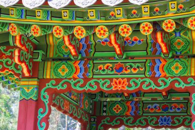 İnşaat Kiev Botanik Bahçesi içinde Asya desenleri