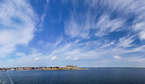 Vista del castello di Kronborg in Danimarca — Foto Stock