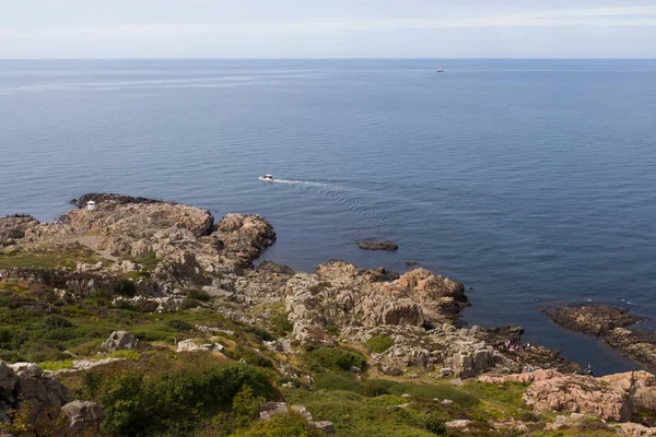 Vilda klippiga kusten på västra Sverige — Stockfoto