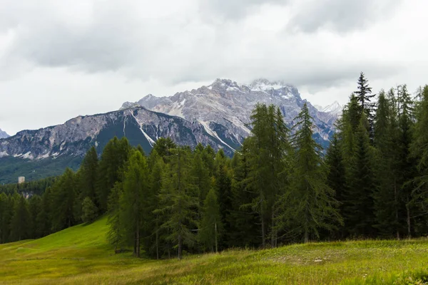 Blick auf die Dolomiten im Sommer — Stockfoto