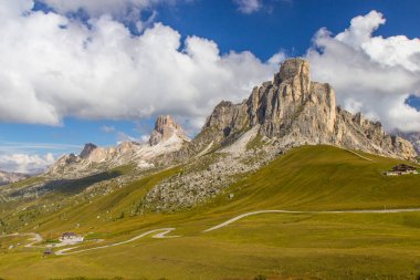 Passo Giau Dolomites, Güney tirol, İtalya