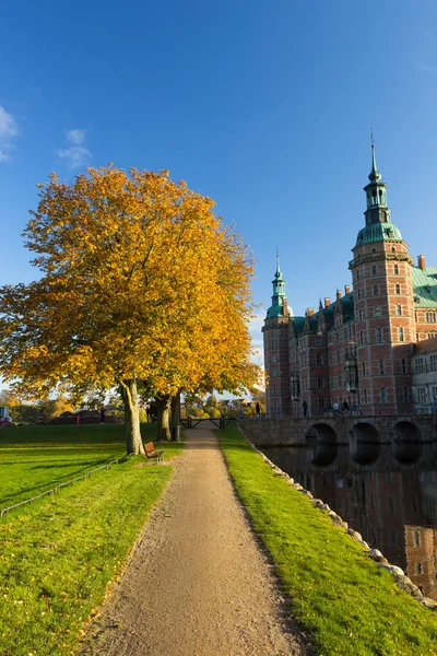 Frederiksborgském paláci v Hilleroed, Dánsko — Stock fotografie