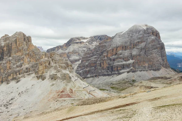 Malerischer Blick Auf Den Falzarego Pass Dolomiten Südtirol Italien — Stockfoto