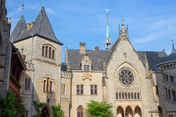 Fassade der schönen Marienburg bei Hannover — Stockfoto