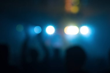 Bokeh ile soyut arkaplan