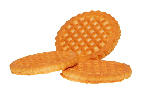 Group of cookies on a white background — Stock Photo, Image