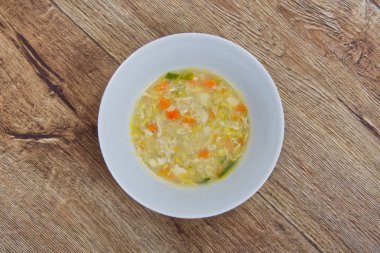 Sebzeli patates çorbası