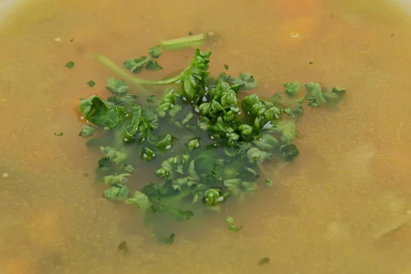 Detail of aabbage soup — Stock Photo, Image