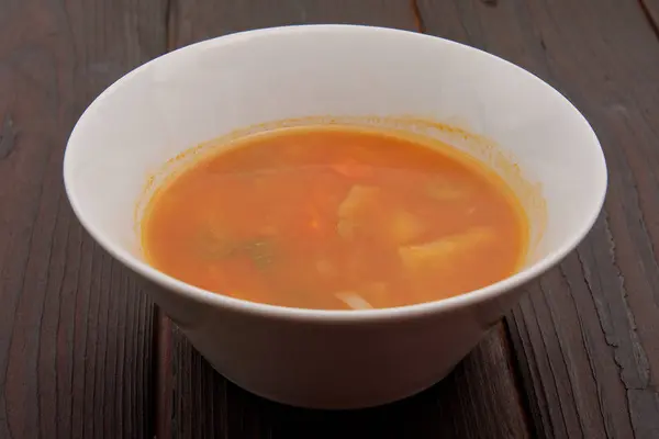 Sopa de aipo com legumes — Fotografia de Stock