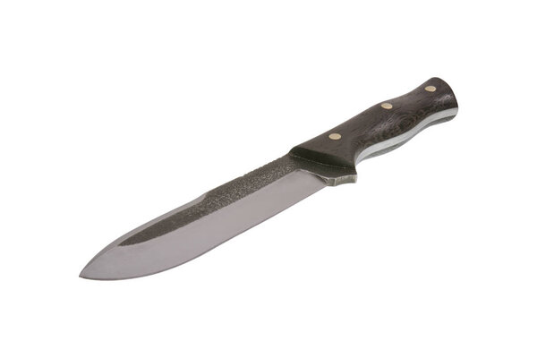 Защитный нож на белом фоне
