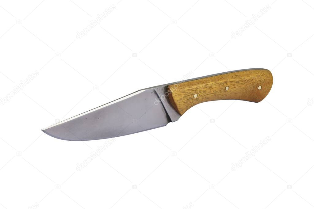 Working knife isolated on a white background