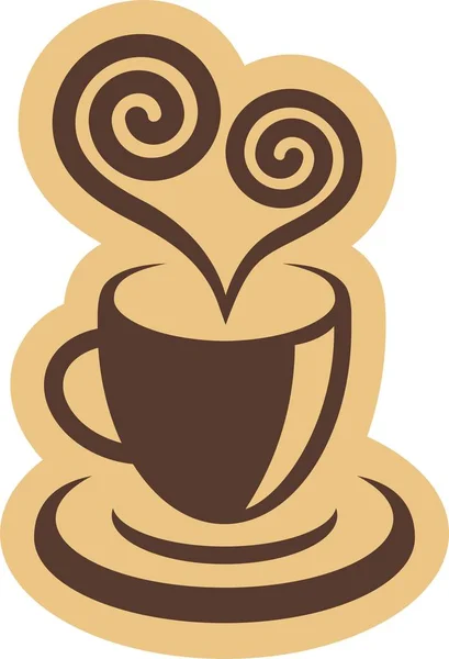 Coffee cup symbol