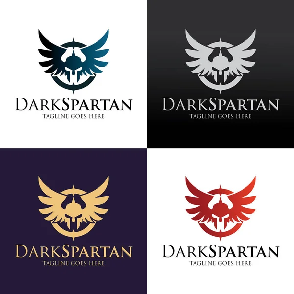 Karanlık Spartalı vektör 