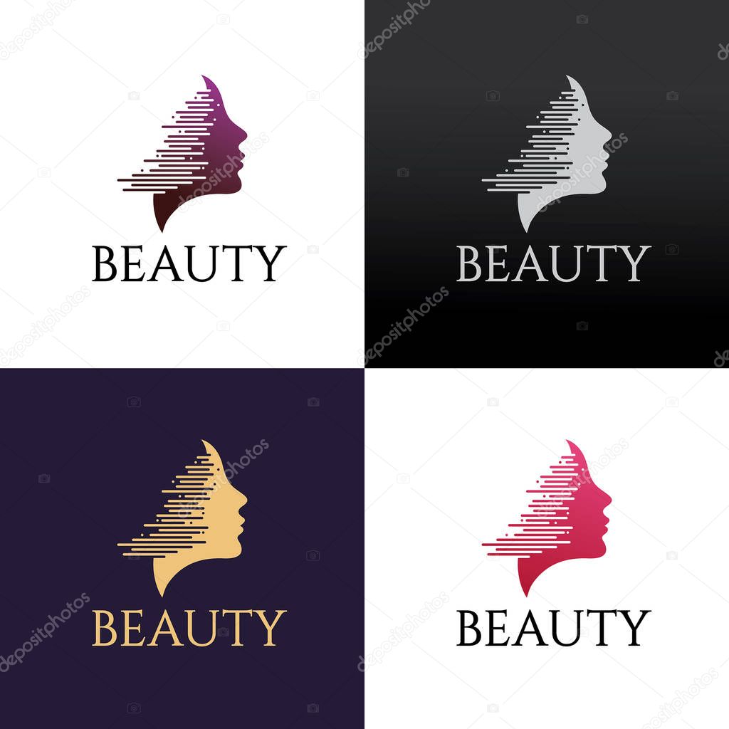 Beauty icon - Vector illustration
