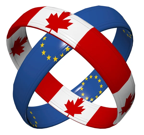 CETA Trade Agreement — Stock Photo, Image