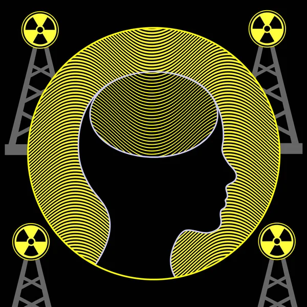 Radiation and Human Brain