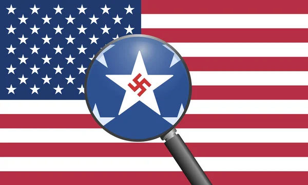 Neo nazismo en los Estados Unidos — Foto de Stock