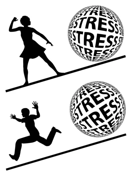 Women Much Stronger Men Gender Difference Coping Stress Females Exceed — 스톡 사진