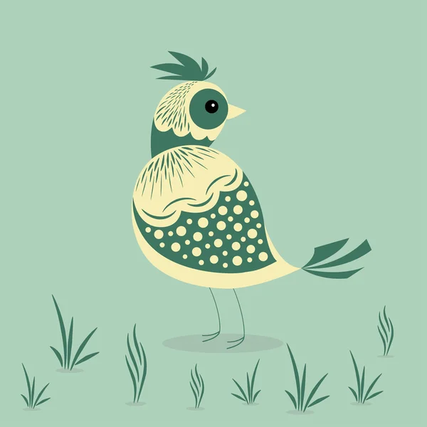 Bird illustration design — Stock Vector