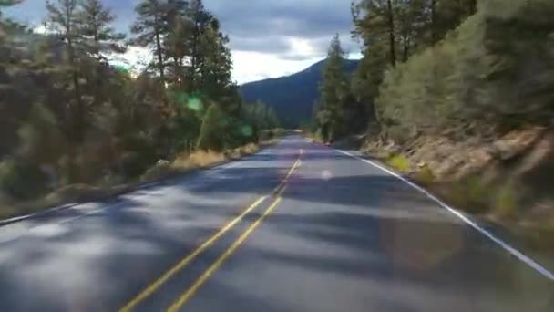 対向車線の高速道路 — ストック動画