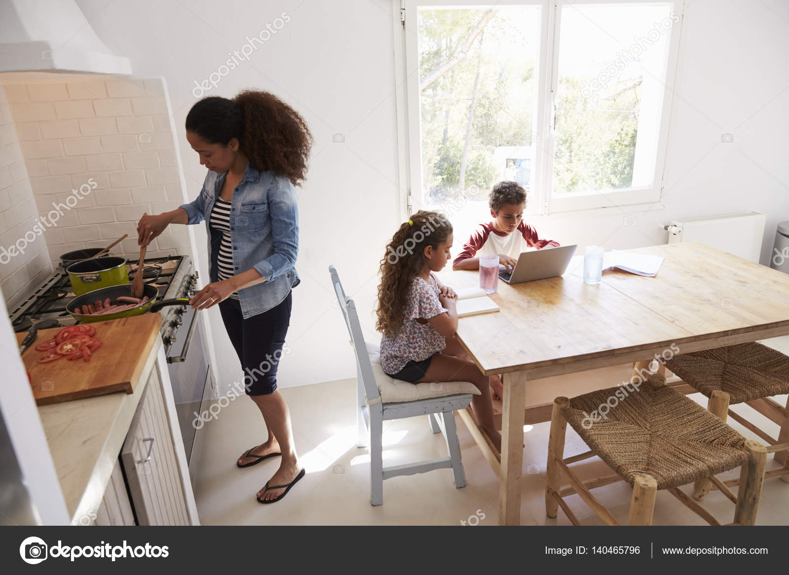 working kids kitchen