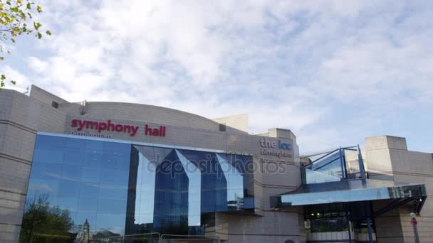 Birmingham Symphony Hall — Stockvideo