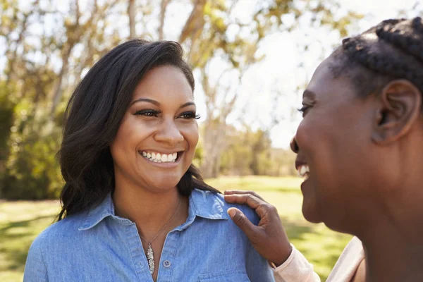 Madre e figlia adulta — Foto Stock