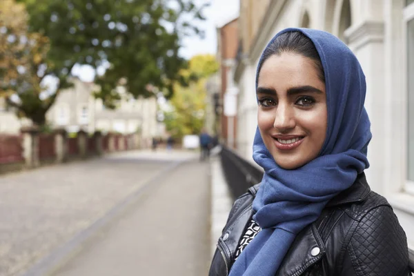 Britannica donna musulmana — Foto Stock