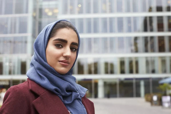 Imprenditrice musulmana britannica — Foto Stock