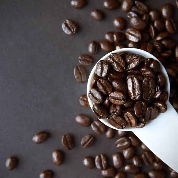 Geröstete Kaffeebohnen — Stockfoto