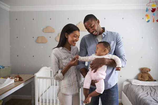 Parents With Baby Daughter — Stock Photo, Image