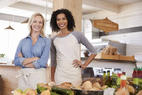 Female Staff In Organic Food Store